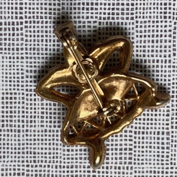 VTG Pair of Dancers Golden Scatter Pins (2) - Picture 4 of 6